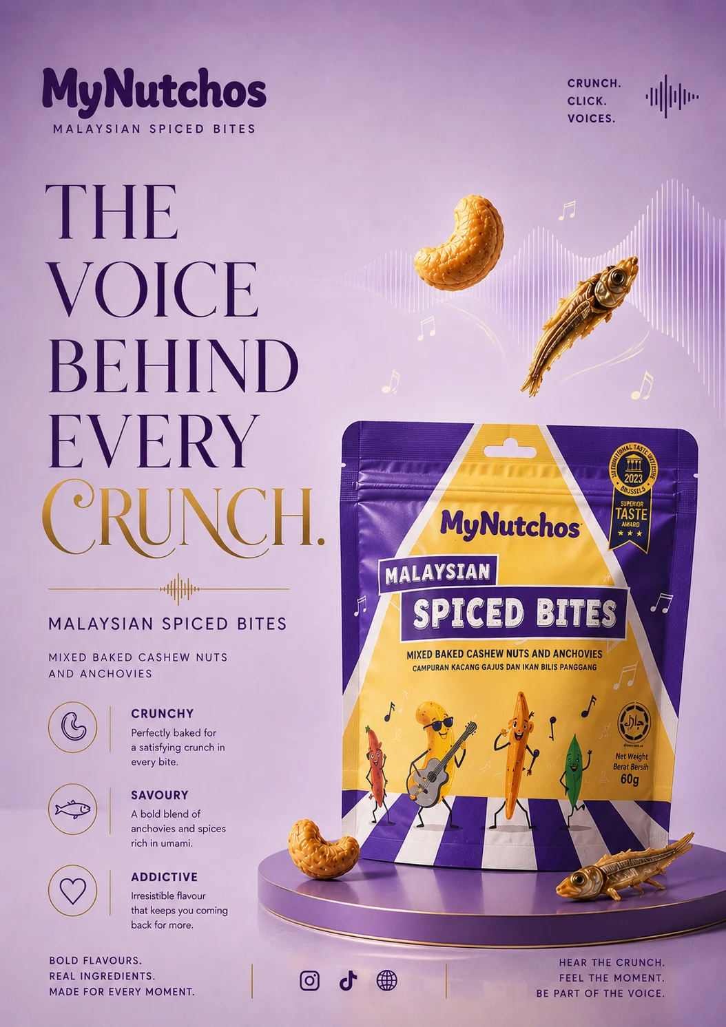 Every Crunch Has a Voice poster
